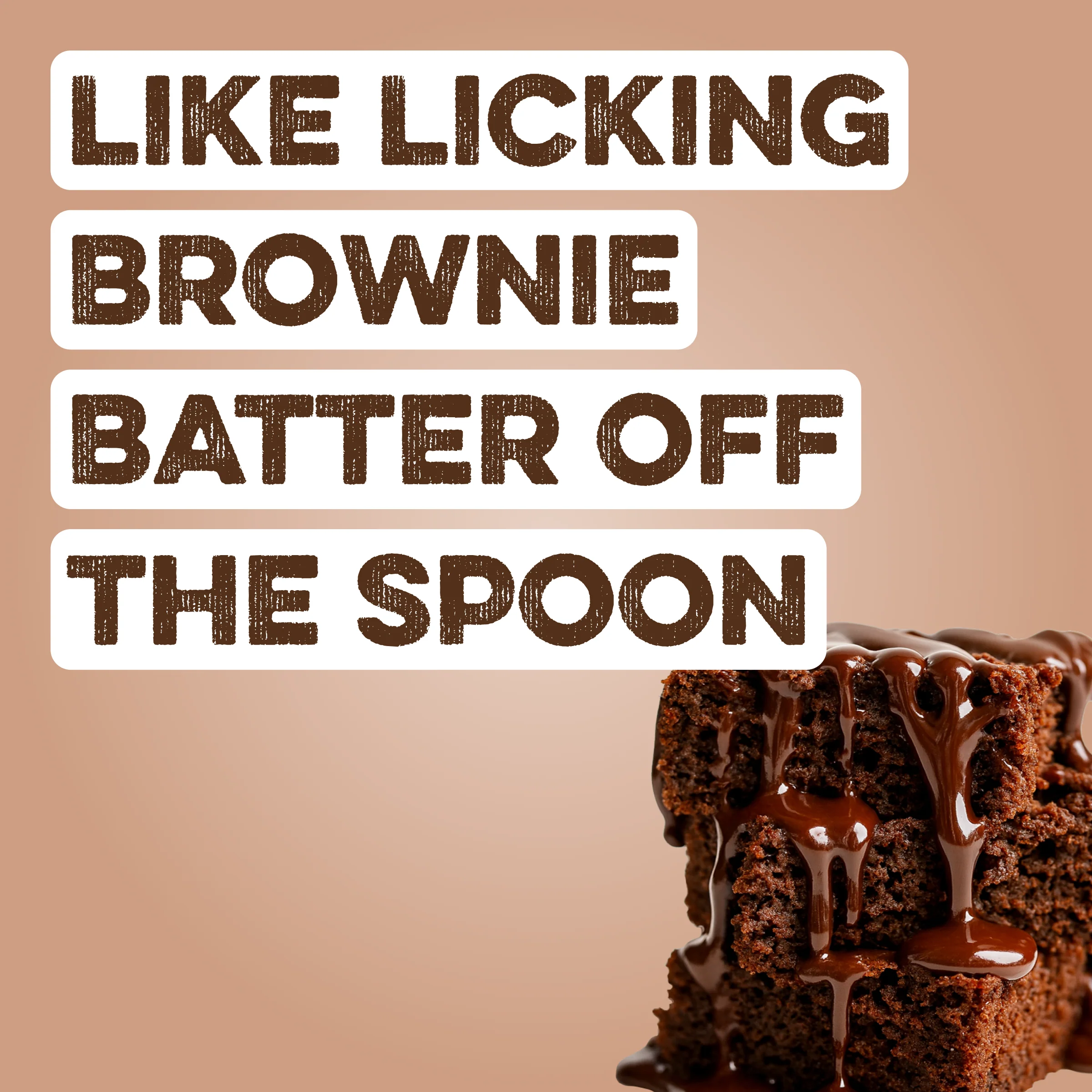 Protein Powder: Brownie Batter (10 Single Serving Stick Packs) - Image 2