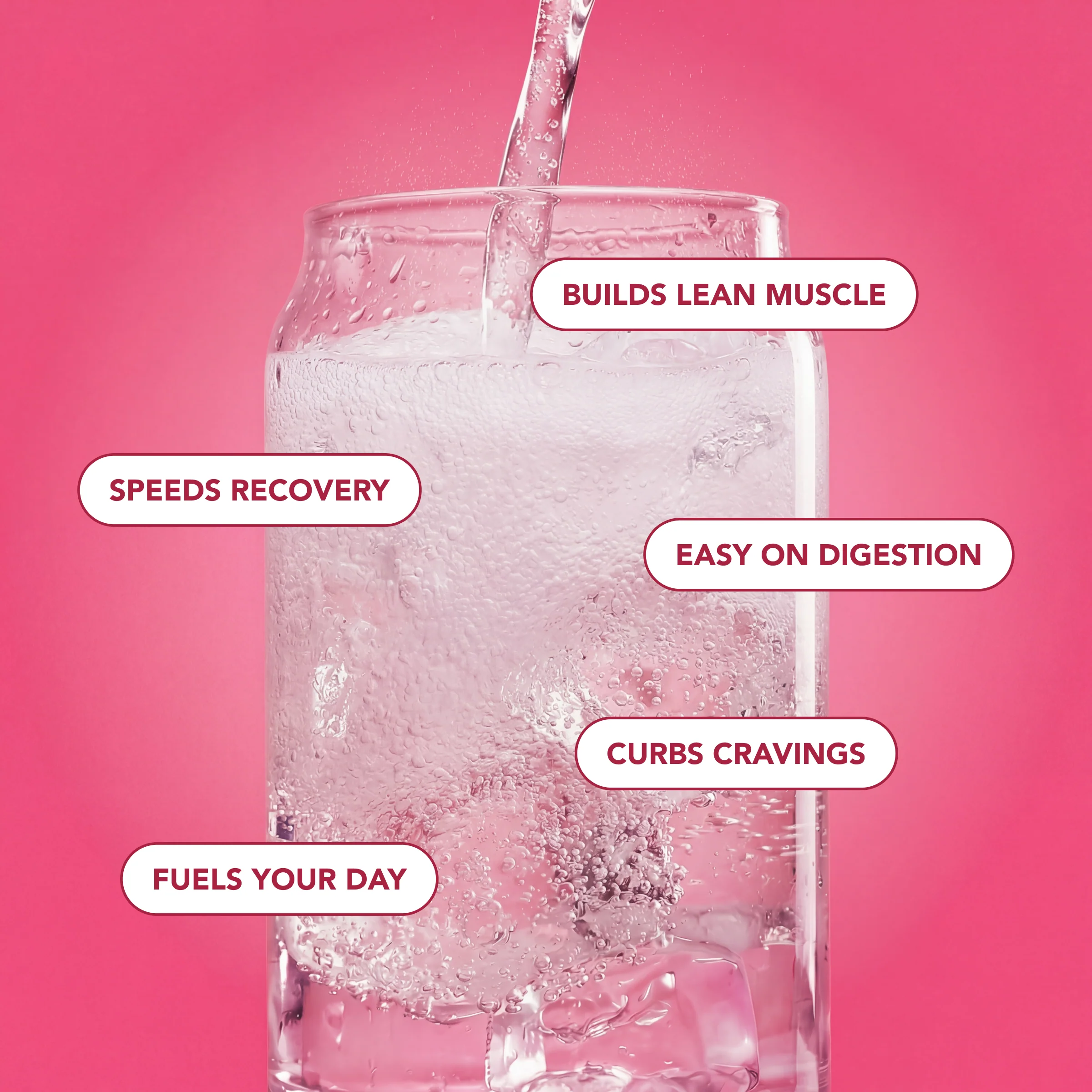 Clear Protein Soda: Cherry Lime (12 Oz. | 12 Pack) - Image 4