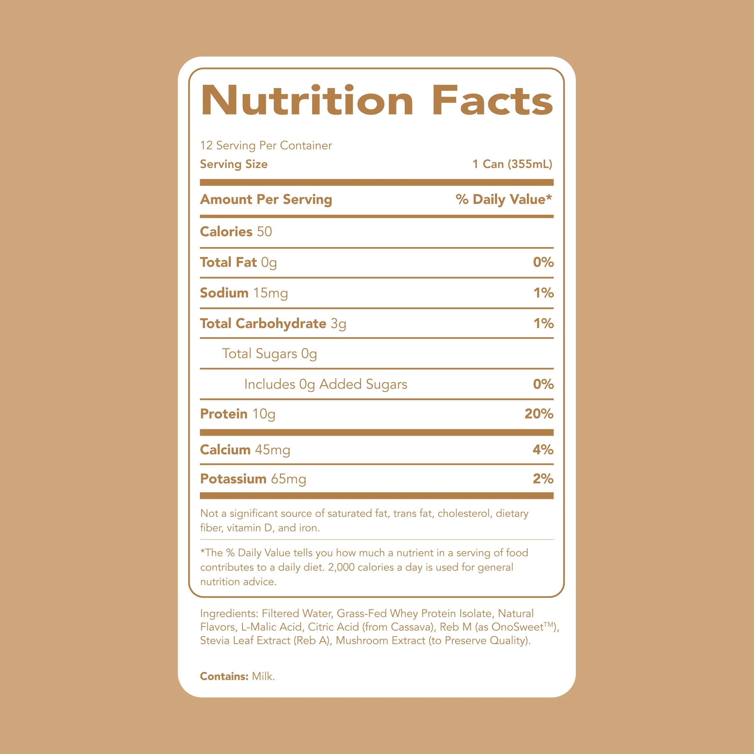Clear Protein Water: Coconut Créme (12 Oz. | 12 Pack) - Image 7