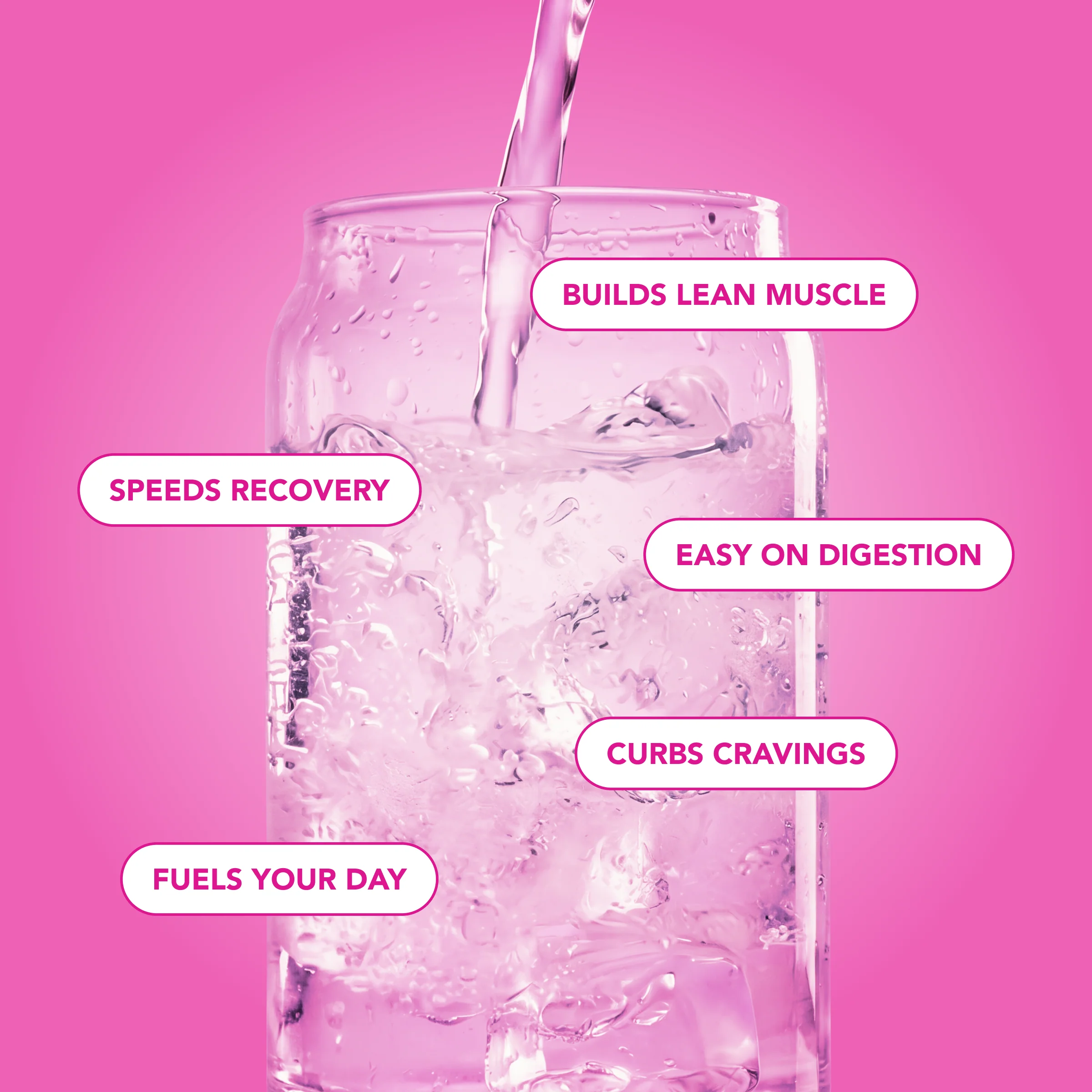 Clear Protein Water: Dragon Fruit (12 Oz. | 12 Pack) - Image 4
