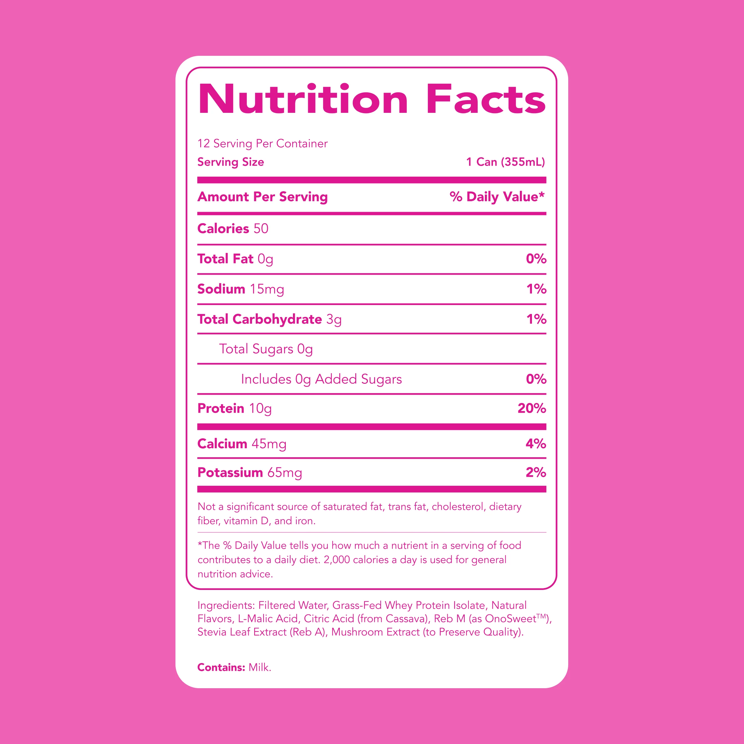 Clear Protein Water: Dragon Fruit (12 Oz. | 12 Pack) - Image 7