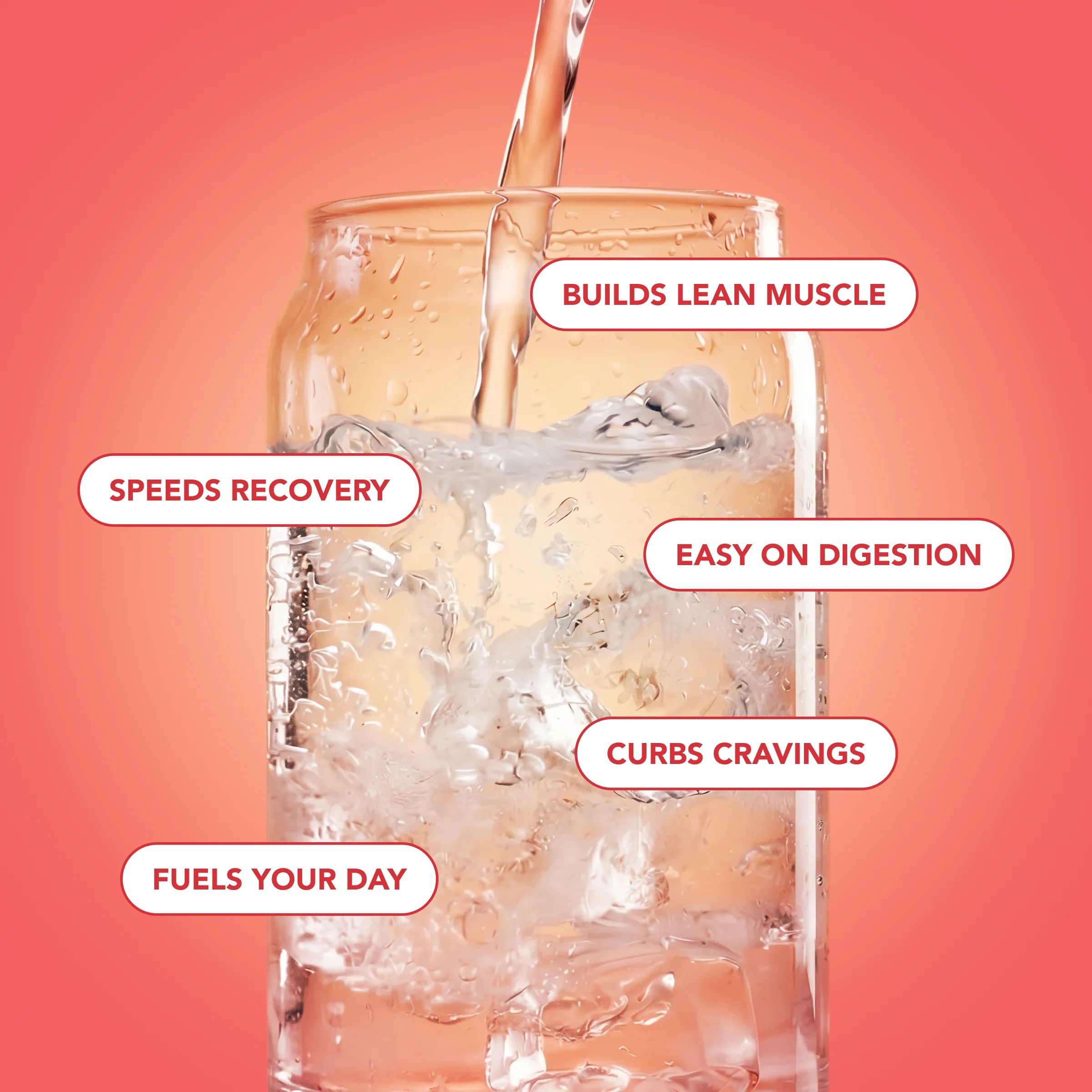 Clear Protein Water: Peach Mango Créme (12 Oz. | 12 Pack) - Image 4