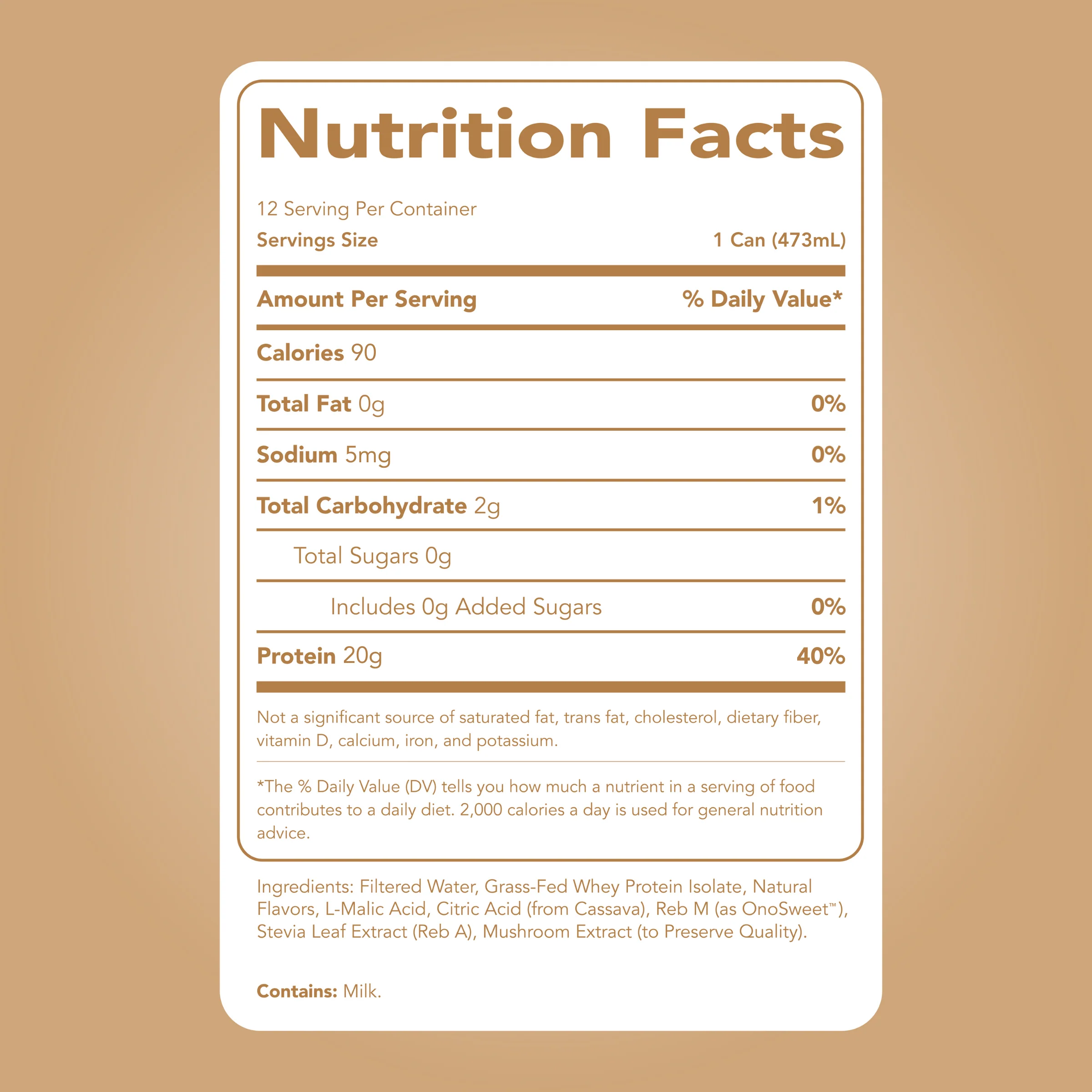 Clear Protein Water: Coconut Créme (16 Oz. | 12 Pack) - Image 5