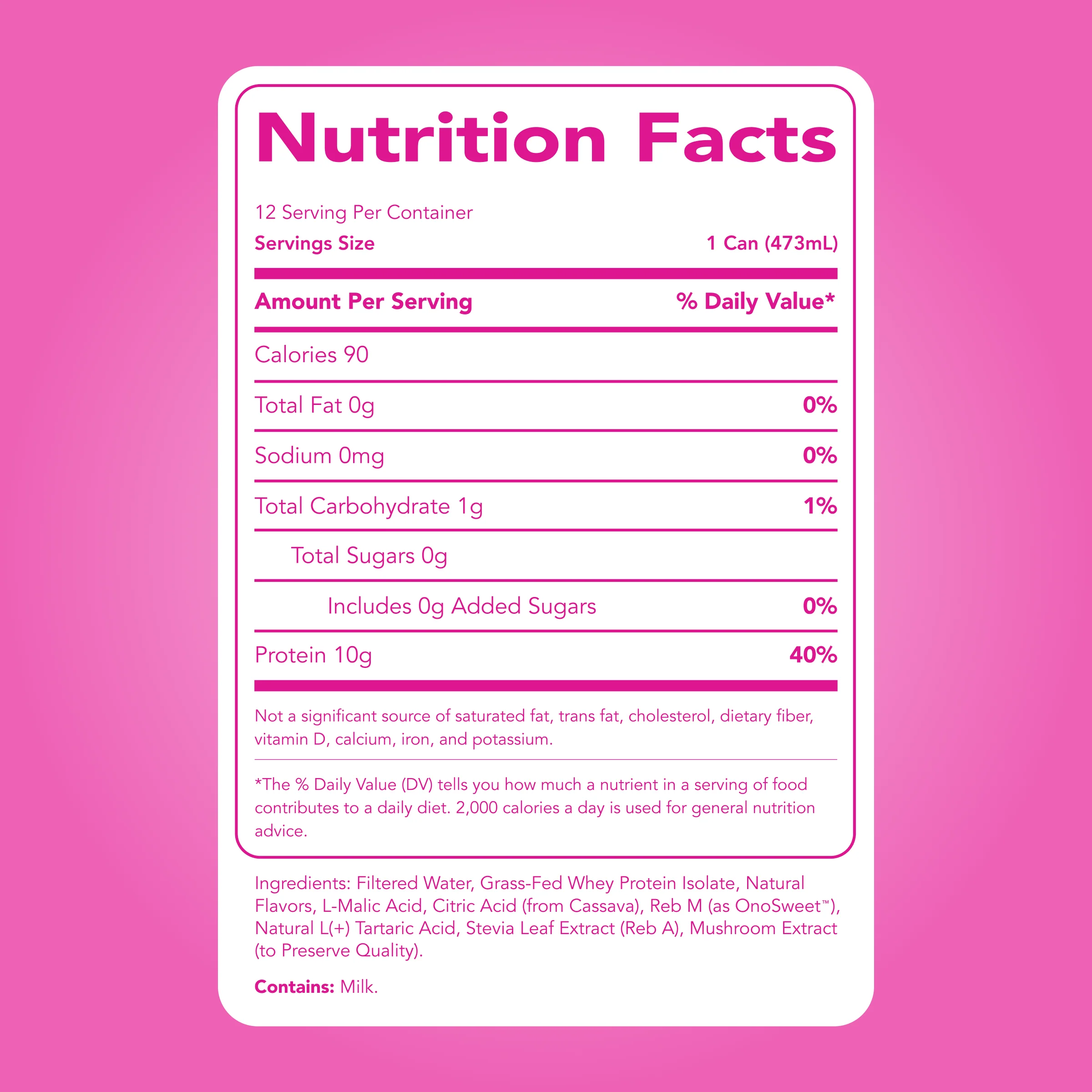 Clear Protein Water: Dragon Fruit (16 Oz. | 12 Pack) - Image 5