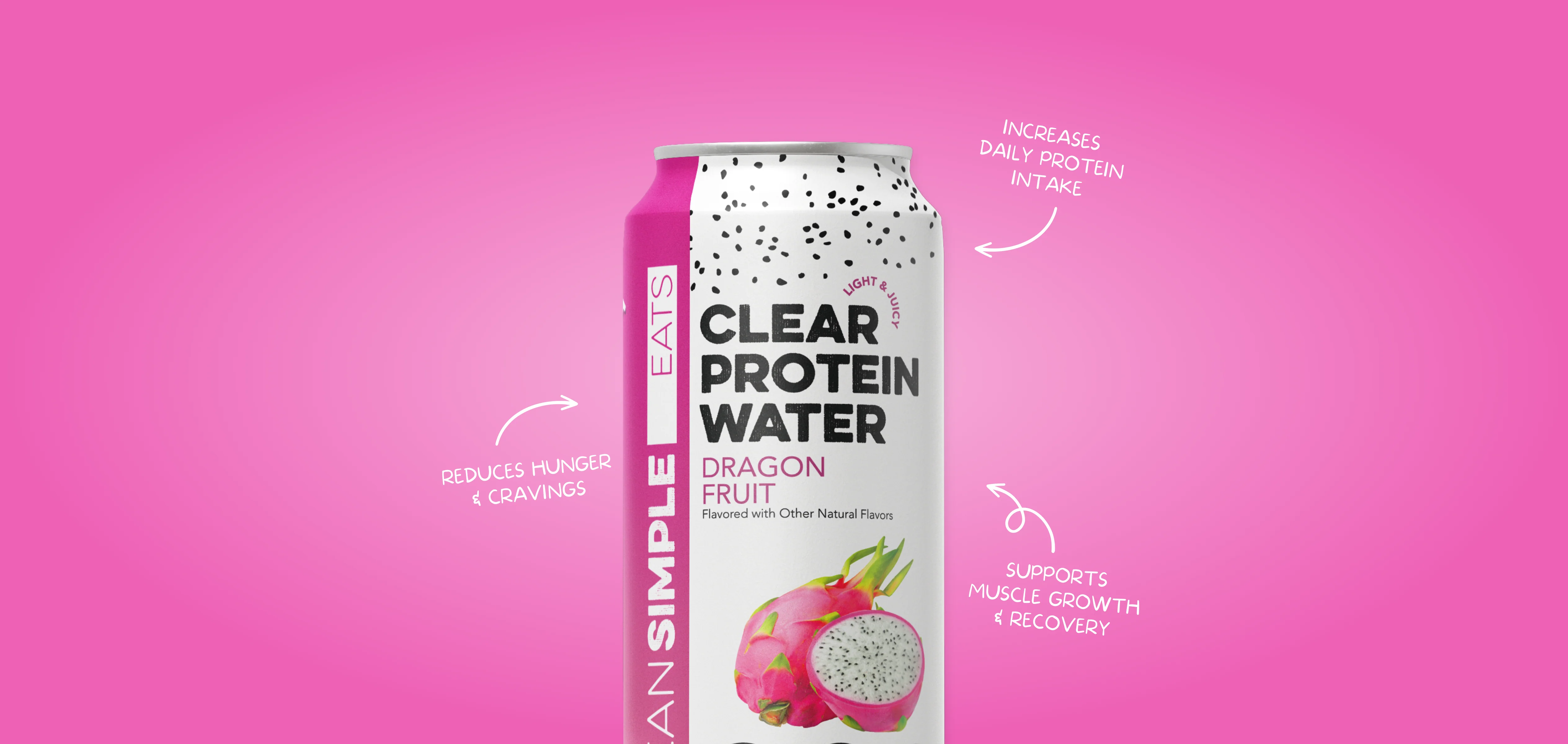 Clear Protein Water: Dragon Fruit (16 Oz. | 12 Pack) - Image 6