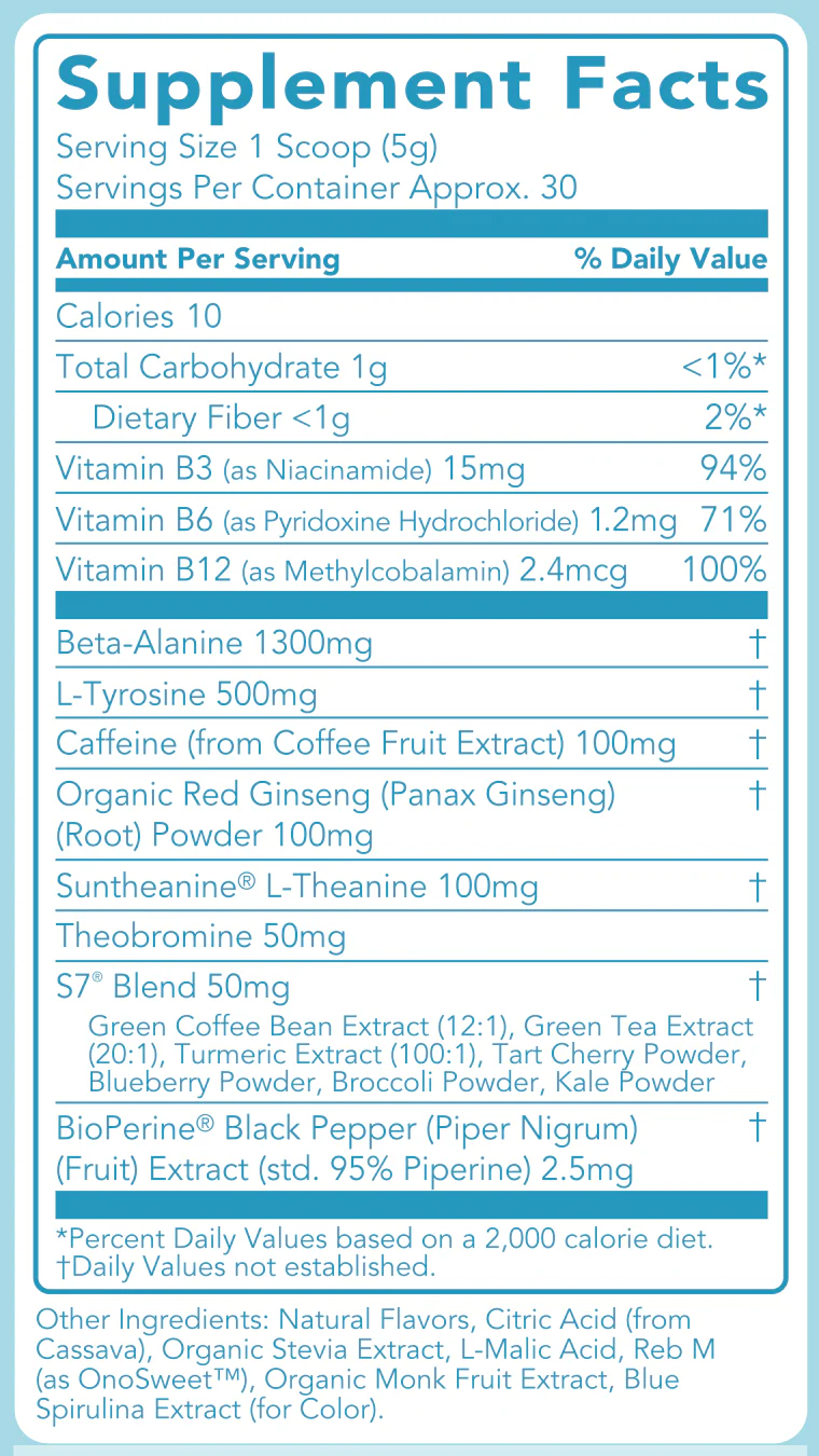 Energy + Pre-Workout: Freeze Pop - Image 2