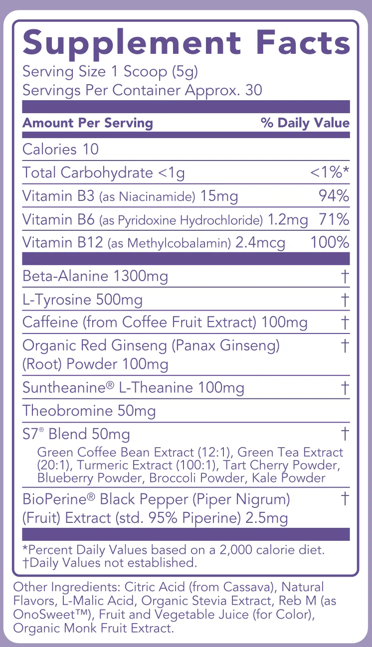 Energy + Pre-Workout: Frosty Grape - Image 2