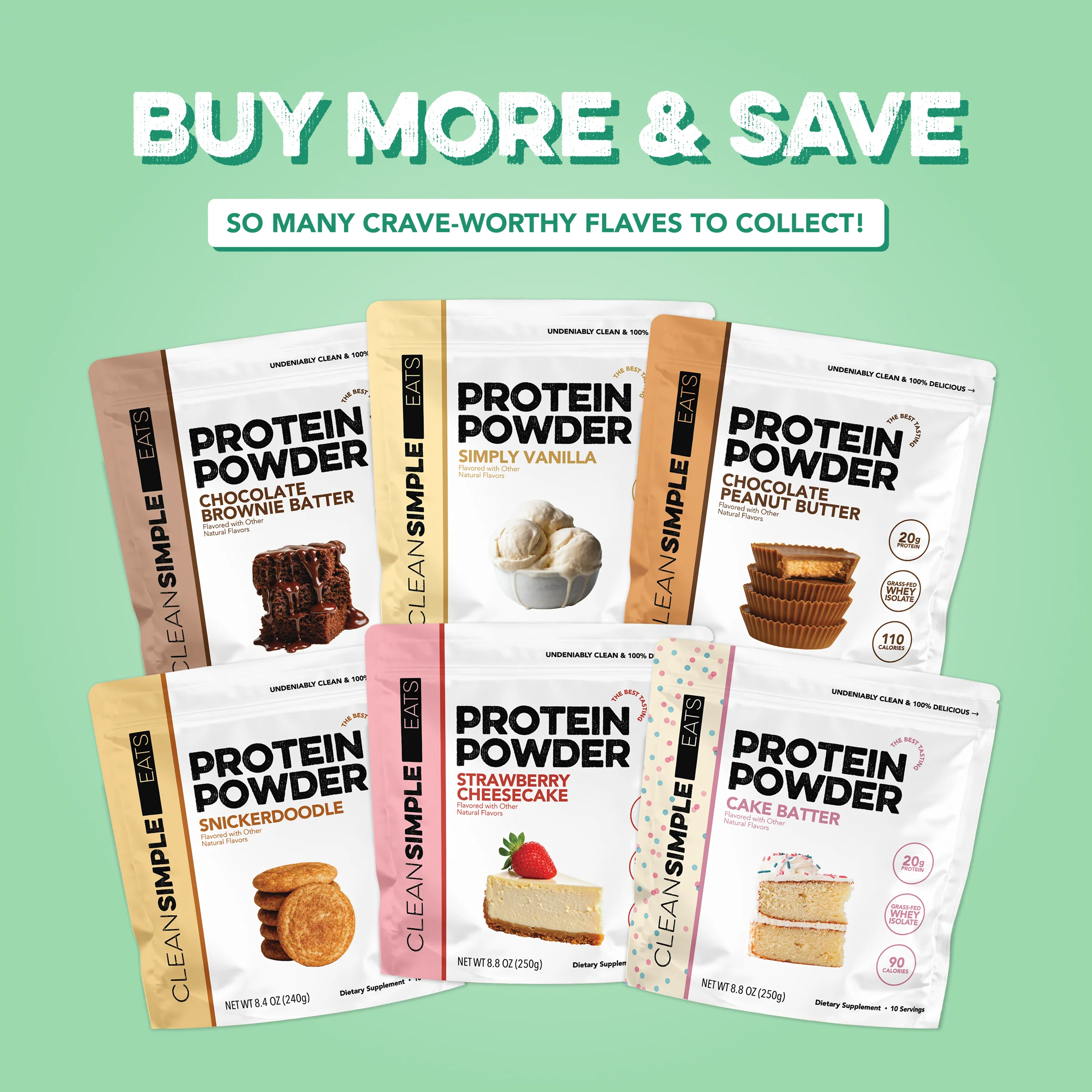 Protein Powder: Mint Chocolate Cookie (10 Serving Bag) - Image 5