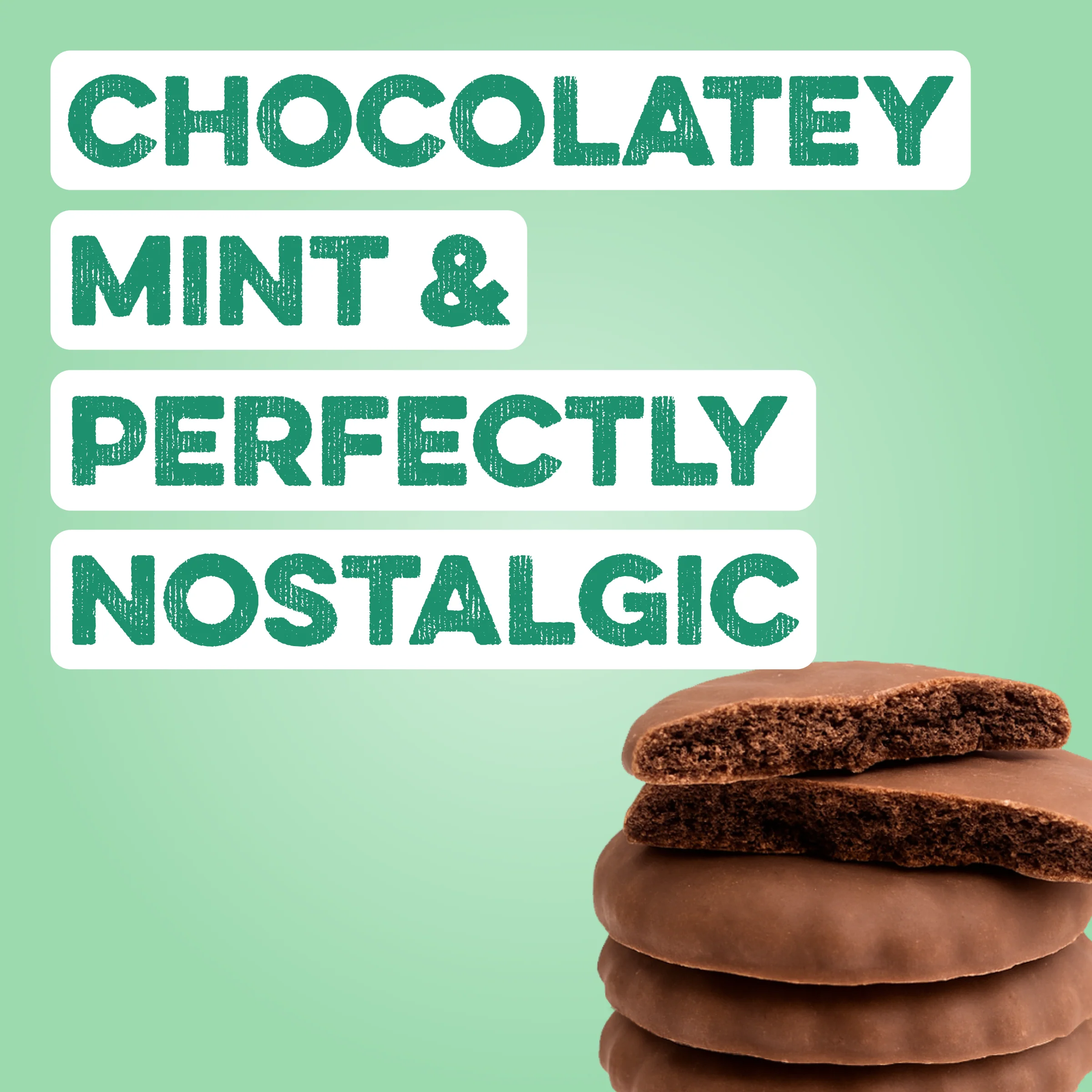 Protein Powder: Mint Chocolate Cookie (10 Single Serving Stick Packs) - Image 2