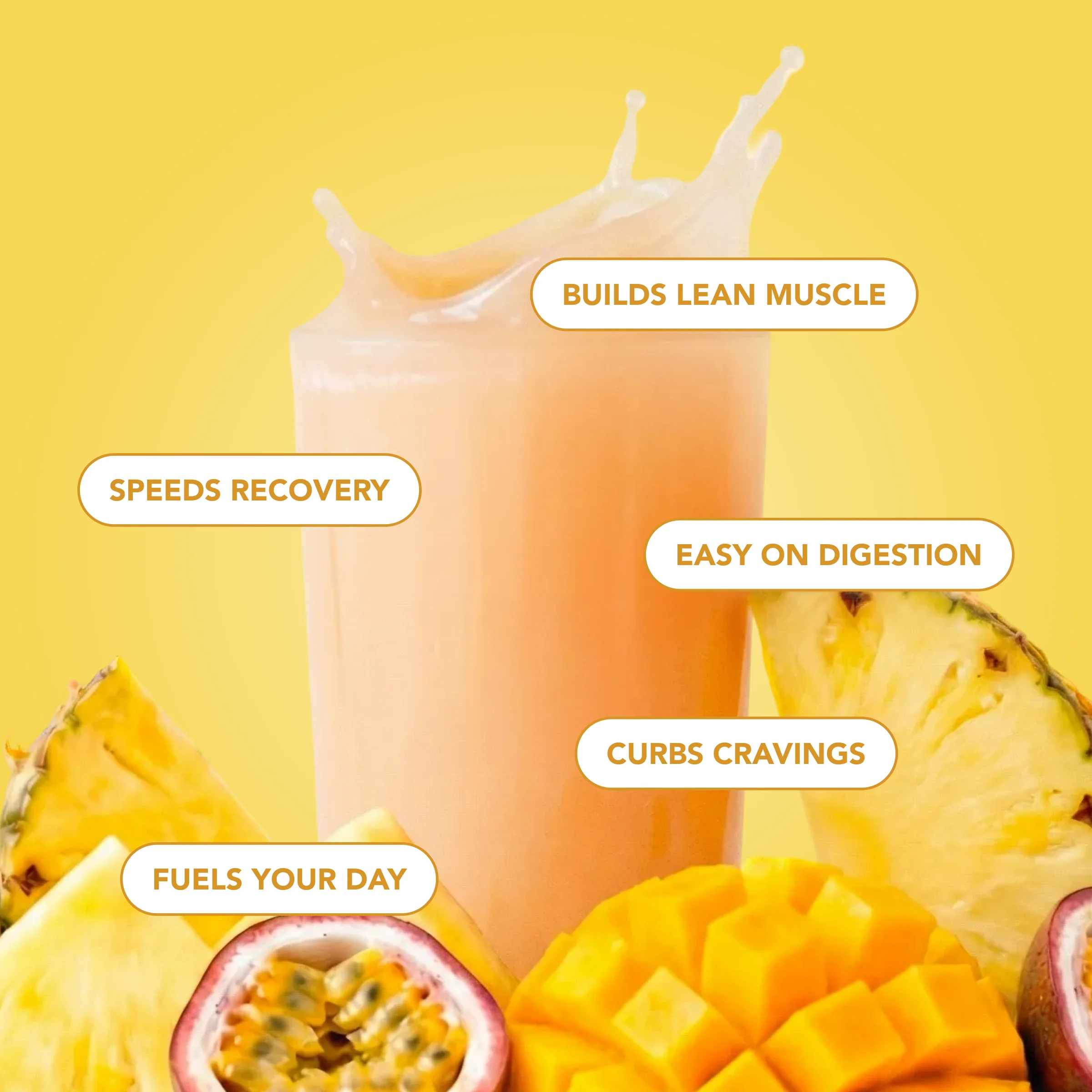 Clear Protein Powder: Pineapple Passion (8 Single Serving Stick Packs) - Image 4