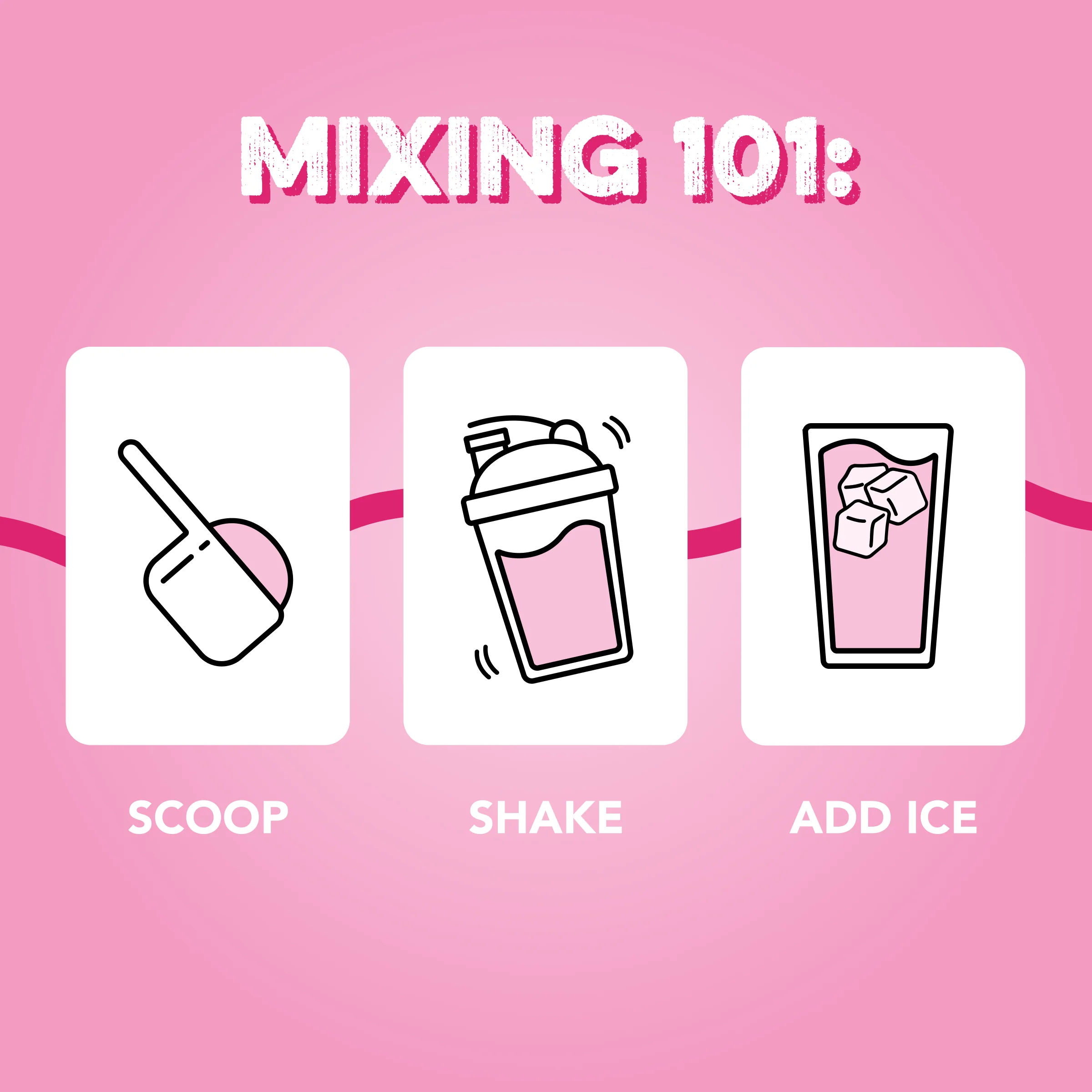Clear Protein Powder: Pink Burst (20 Serving) - Image 6