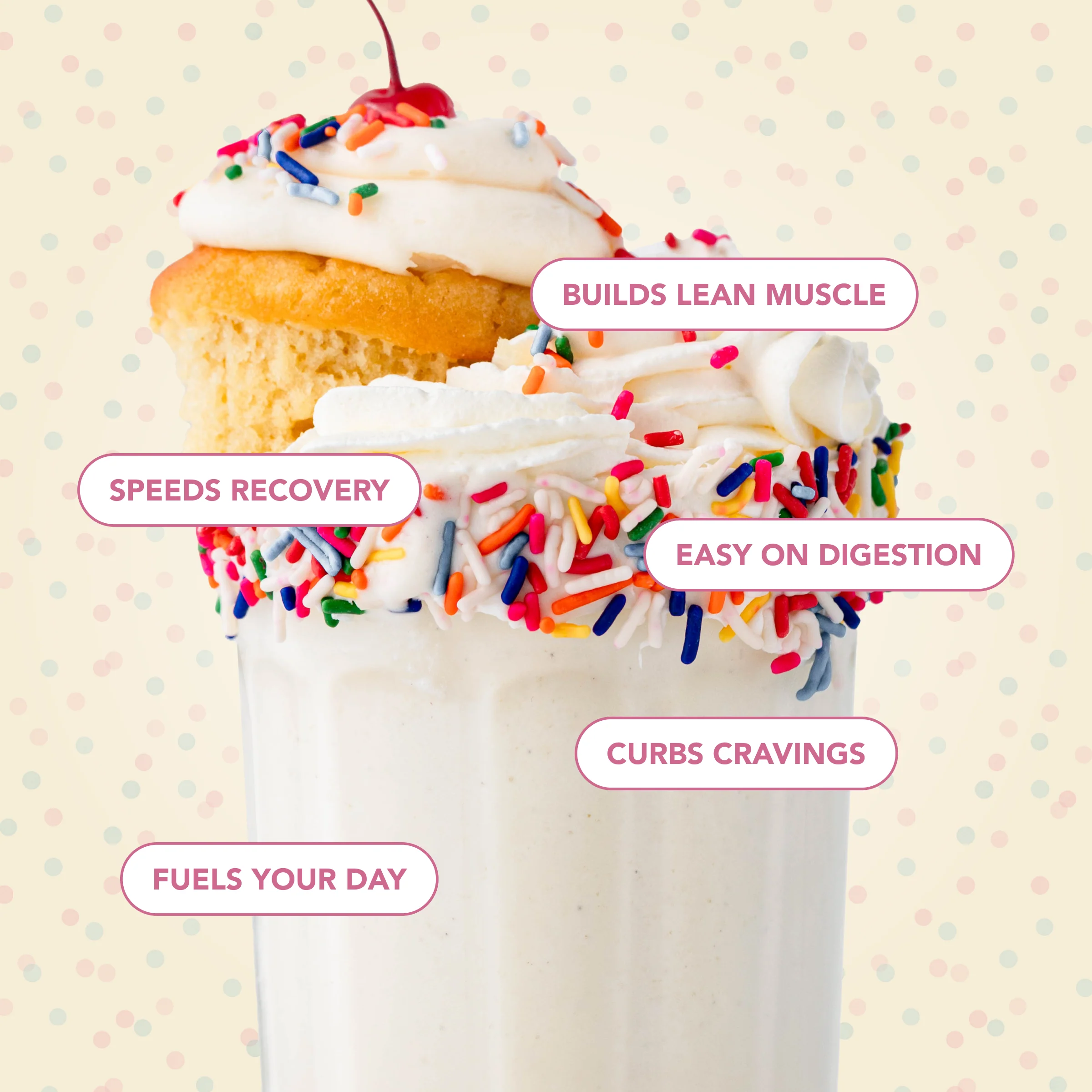Protein Powder: Cake Batter (10 Single Serving Stick Packs) - Image 5