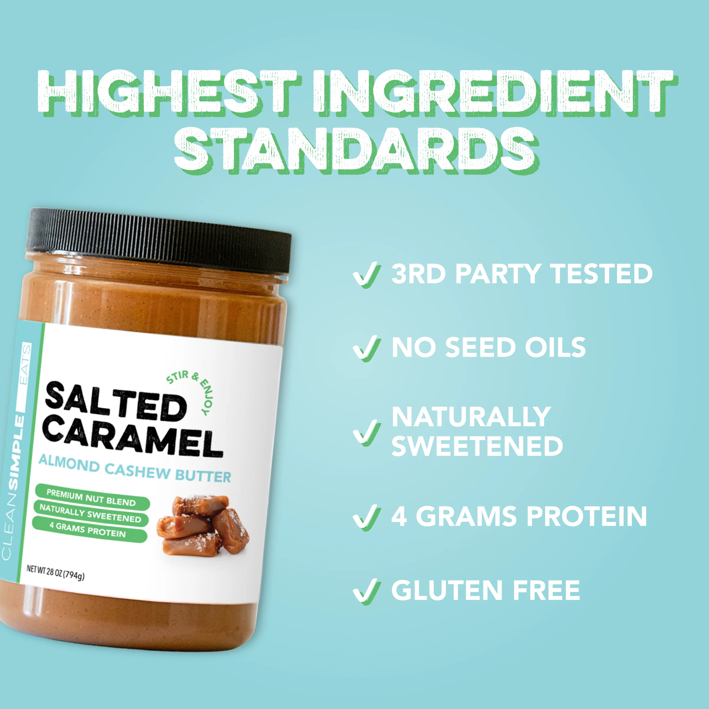 Nut Butter: Salted Caramel (28 ounce) - Image 3