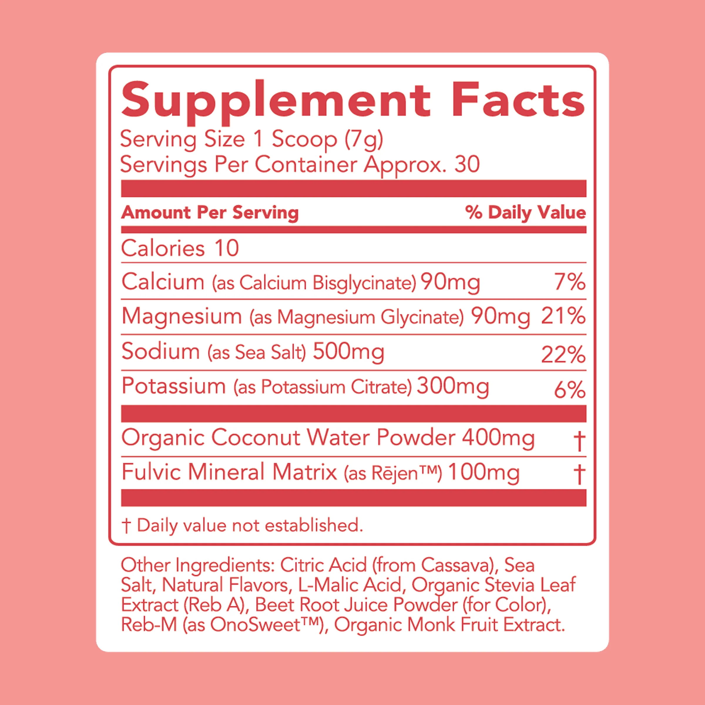 Hydrate + Electrolytes: Strawberry Watermelon (30 Serving Bag) - Image 5